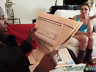 Why Does This Petite Teen In Glasses Bend Over For Stepdad's Cock In Missionary And Doggystyle?