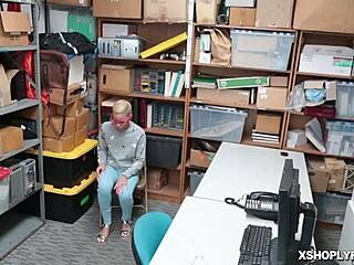 Watch Arie Faye get slammed doggystyle hard.