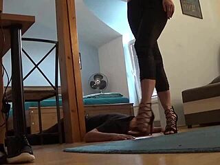 Step into the world of fetish with this intense trampling video
