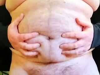A plump gay man's exhibition of personal footage