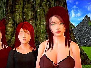 My New Family 409: Teen Cartoon Game with Big Tits and Ass