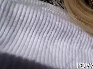 Destiny Jaymes in Rough Blowjob and Fucking POV