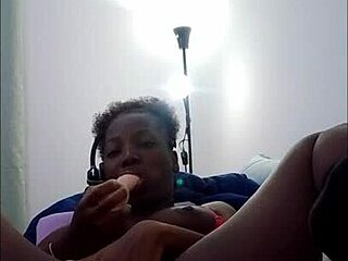 Ever seen a freaky ebony teen shake big ass with dildo in scott socks?