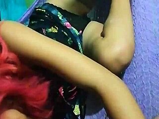 teen gives oral and handjob in hammock