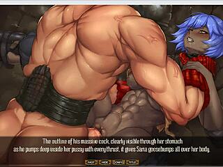 Saria Gets Reclaimed In Blowjob And Game Scene.