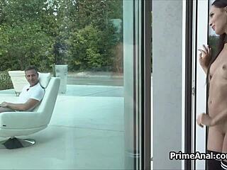 Lilu's intense outdoor anal encounter with her partner