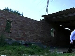 Finnish Girl Gets Fucked Outdoor with Blowjob and Creampie