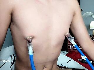 I Suck Nipples for Men in Solo Fetish Session