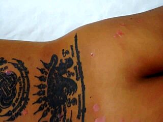 i tied my asian girlfriend for hot wax and spanking