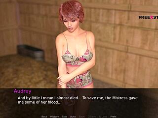 John Audrey'yi ahırda çeşitli pozisyonlarda beceriyor