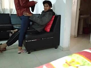 My Masked Neighbor Sucks Me Off in the Living Room!