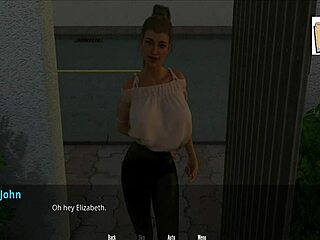 Milf Brunette with Big Ass Plays Game in New House with John and Four Hot Ladies