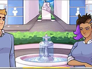 Experience the erotic adventures of Overwatch's young academy with Tagger and more