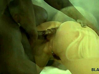 Blanche Bradburry prefers black cock over vibrator