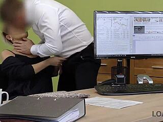 Naughty Czech Girl Charms for Loan Credit. Will She Succeed?