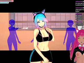 Vtuber's wild party game night ends in hardcore sex