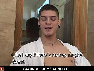 Latinleche - Horny Latino Rawdogged Hard in Spa Orgy