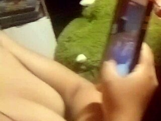 Mommy enjoys nipple sucking