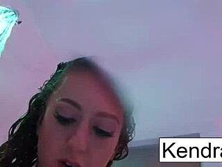 hot kendra cole takes a sexy shower