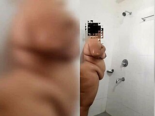 Indian Wife Cheats on Cam Showing Big Ass and Natural Tits