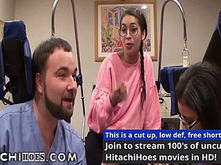 Kitty Catherine zmuszona do orgazmów z Hitachi przez Doktora Tampę