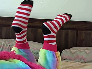 stripe socks critter