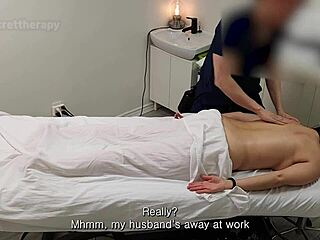 엠마, 거대한 가슴 플러티 밀프, 미국 마사지 중 하드 섹스