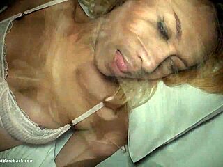 Ladyboy Candy barebacked hardcore action