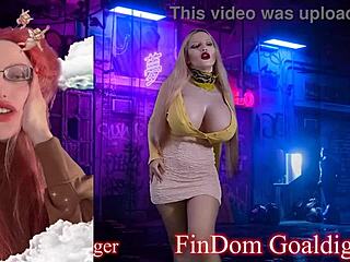 The goddess instructs you on jerking off while dominating financially.