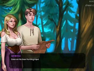 Wal-40 gropes massive titties deep in the cave.