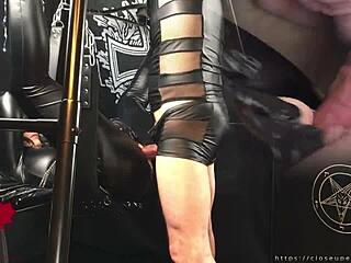 Mistress Gets Pussy Fucked On Sex Swing