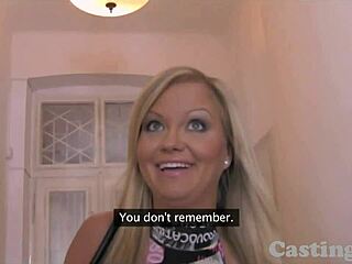 Model Gets Creampie!