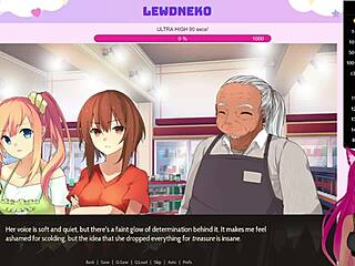 Vtuber Lewdneko Plays Cute Anime Dating Game Hentai
