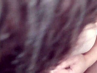 Big Tits Babe On Knees Sucking Cock With Passionate Licks