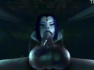 Raven's SFM dream with a big ass and deepthroat