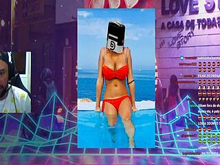 Brazilian Web Chat Softcore Solo Session!