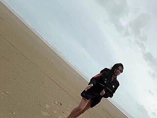 Relax with an amateur shemale's seductive solo show
