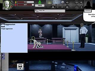 3D game of training and seduction