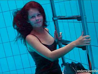 Nata Szilva Feels Tight in Pool.