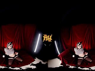 Helluva Boss test video for VR cosplay