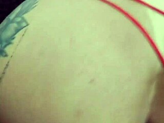 She put my panties aside plugged me and made me suck that big dick