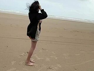 Is This Sexy Shemale's Outdoor Masturbation Unwinding You?