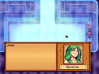 Jodi And Caroline Enjoy Spa Orgy In Stardew Valley