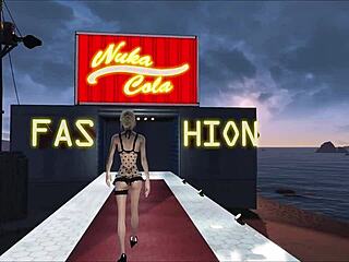 fallout 4 fashion with big boobs sky