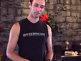 Bound Teen Hottie Screws Dildo in BDSM Play