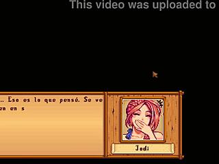 Jodi And Caroline Enjoy Spa Orgy In Stardew Valley