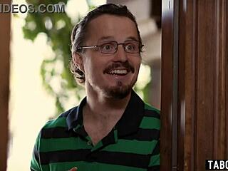 Stalker follows big ass latina milf Victoria Voxxx across states