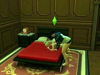 nickys holiday gift in cartoon sex scene