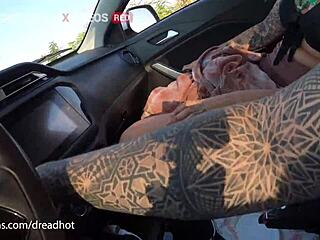 Watch Dread Hot fuck on the highway and cum in mouth