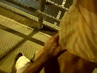 Couple Has Sex While Getting Food Then Gets Fucked On The Bridge In Public